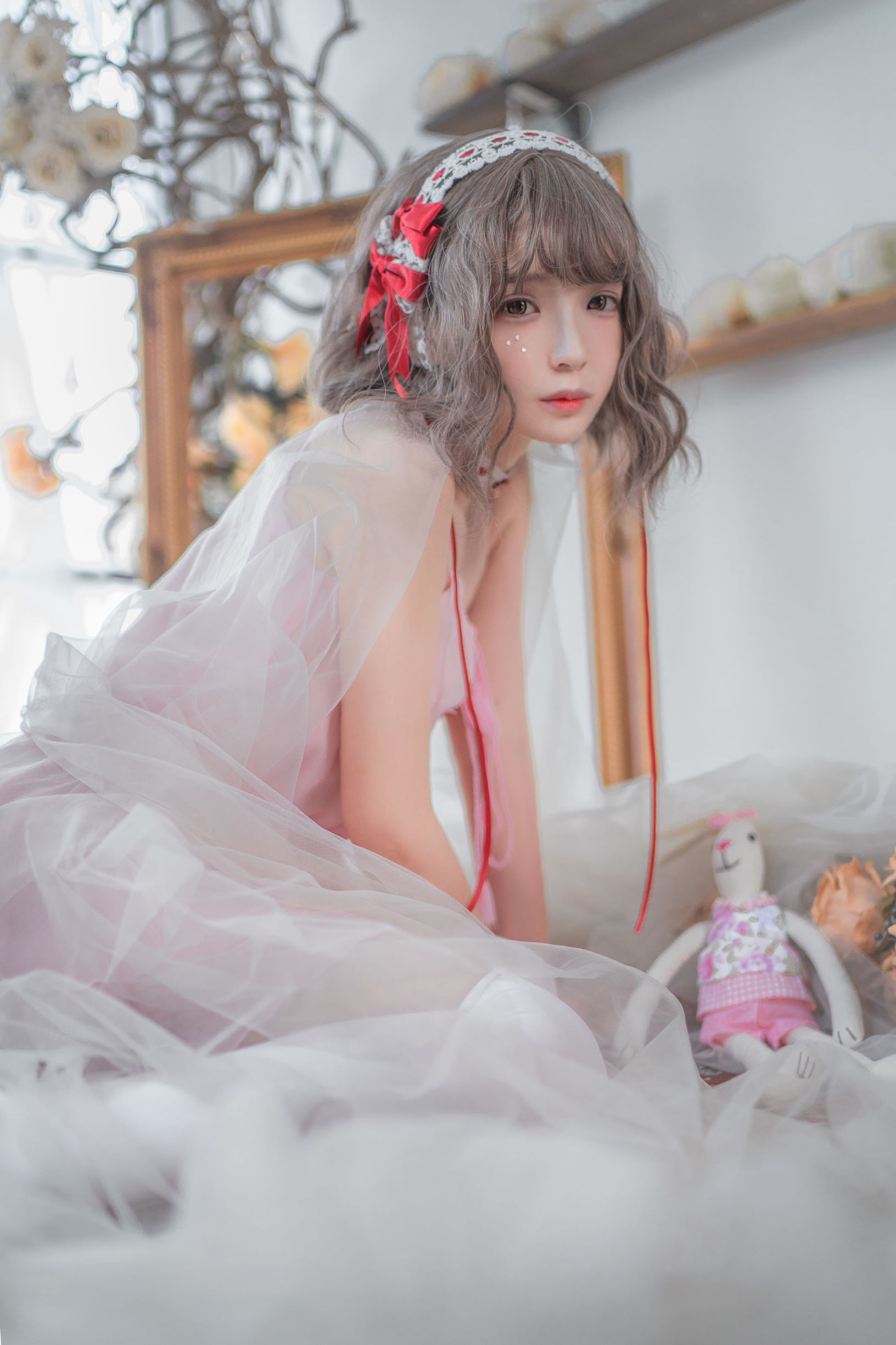 [网红COSER]疯猫ss水手服和睡衣插图2